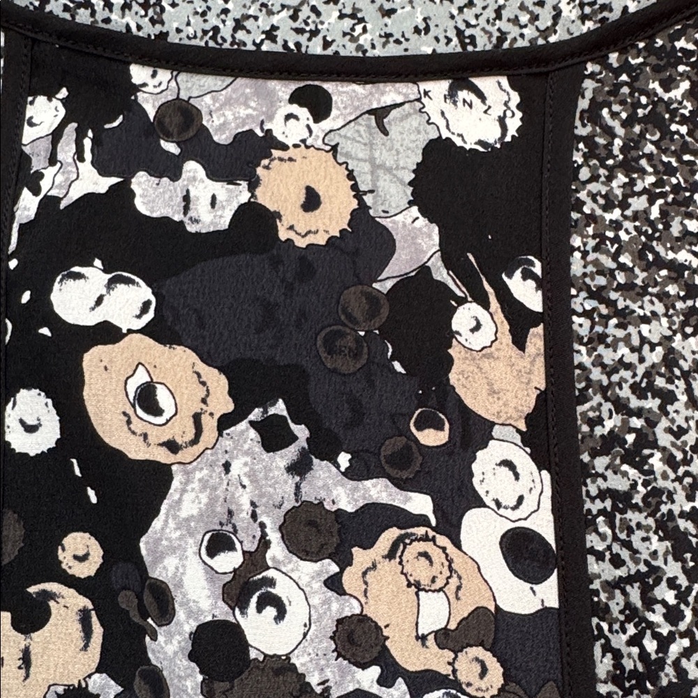 Kenzo Kimono Style Belted Blouse, FR 38 - Picture 8 of 8